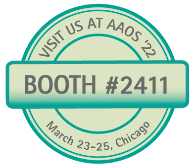 AAOS 2022,  Booth #2411